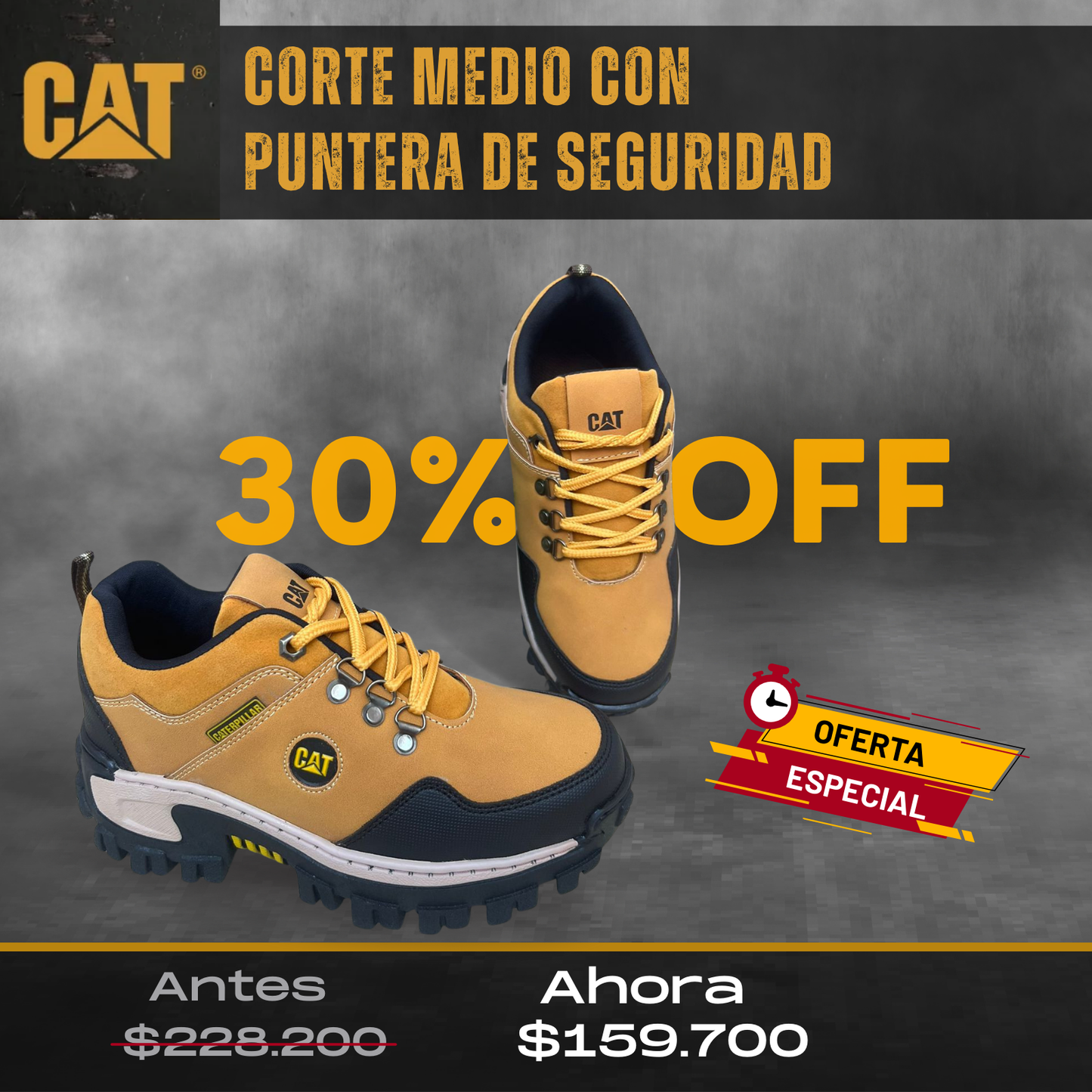CAT CON PUNTERA DE SEGURIDAD