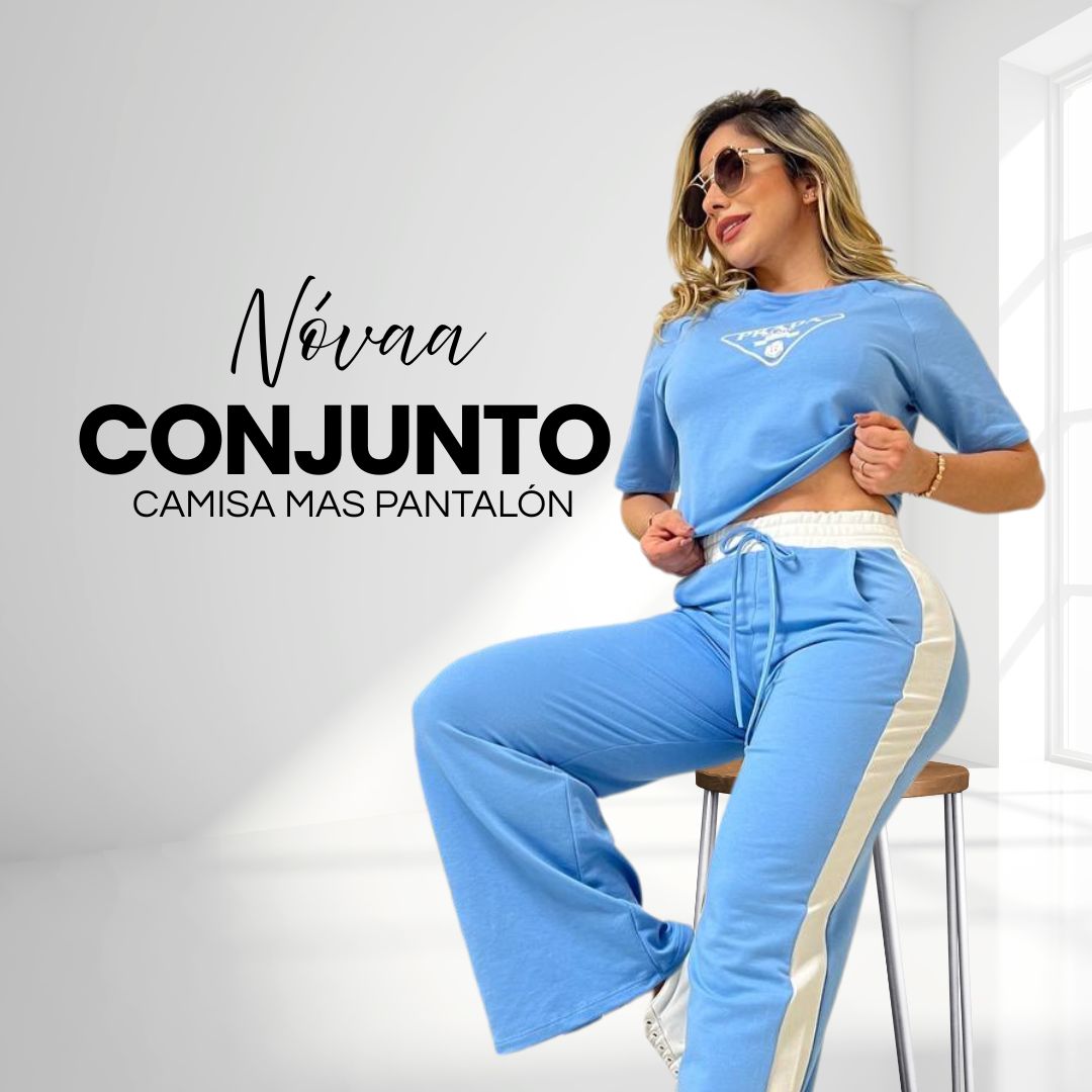 CONJUNTO NÓVAA® - DISEÑO VINTAGE BOTA ANCHA