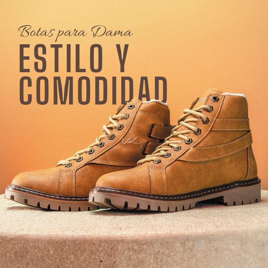 BOTA VÉLEZ PARA DAMA - DOBLE CORREA